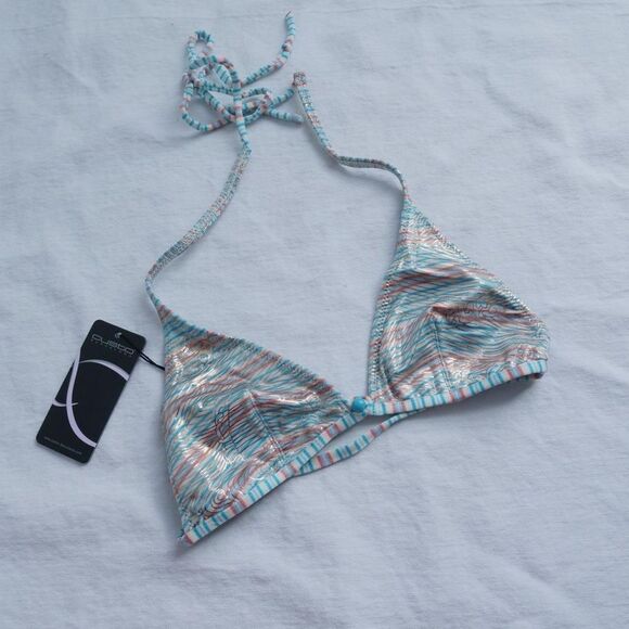 NWT Custo Barcelona sparkly mini bikini top - Picture 8 of 8